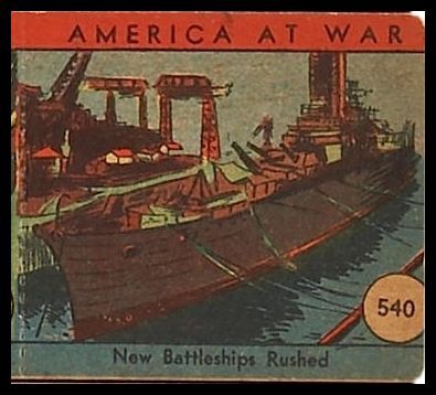 540 New Battleships Rushed
